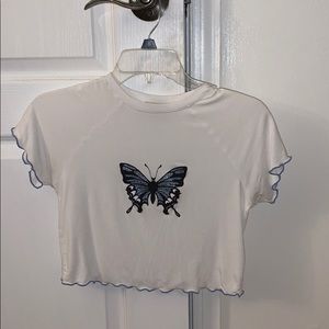 Urban Outfitters Butterfly Top NEVER WORN